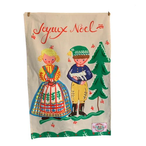 Joyeux Noel Tea Towel