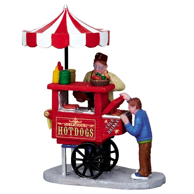 Lemax Carnival Figurine: Hot Dog Cart #12932