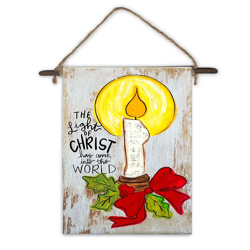 Light of Christ Mini Wall Hanging