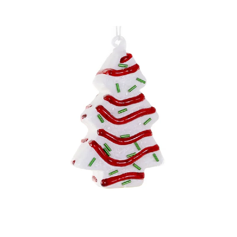 Christmas Tree Cake Ornament 4.5"