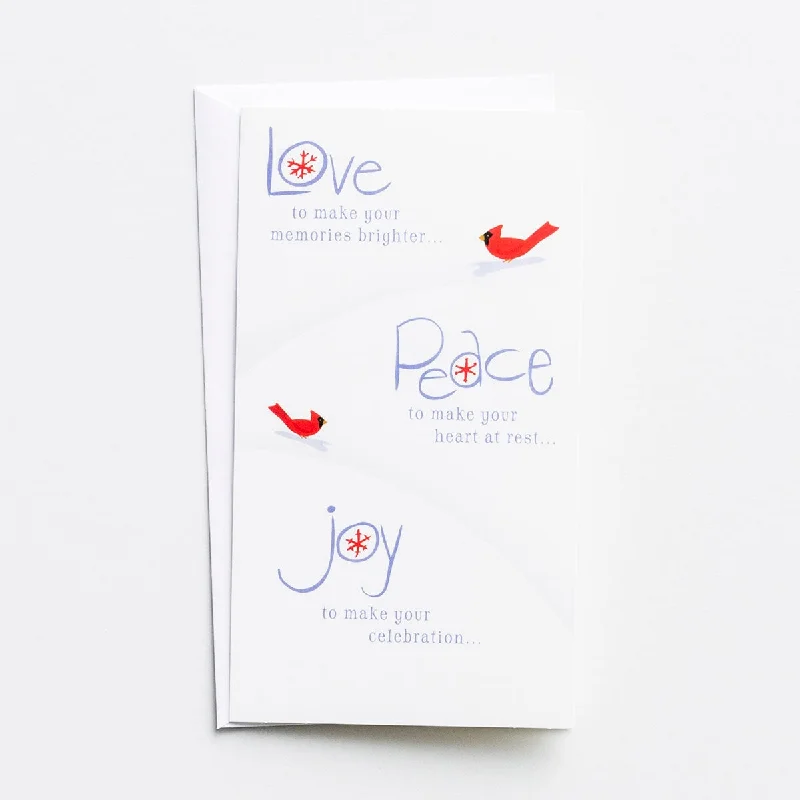 Little Inspirations - Love, Peace, Joy - 16 Christmas Boxed Cards