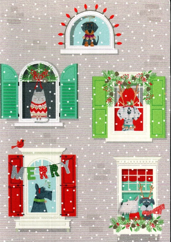 Love of Pets 18 Card Boxed Set - Festive Dogs