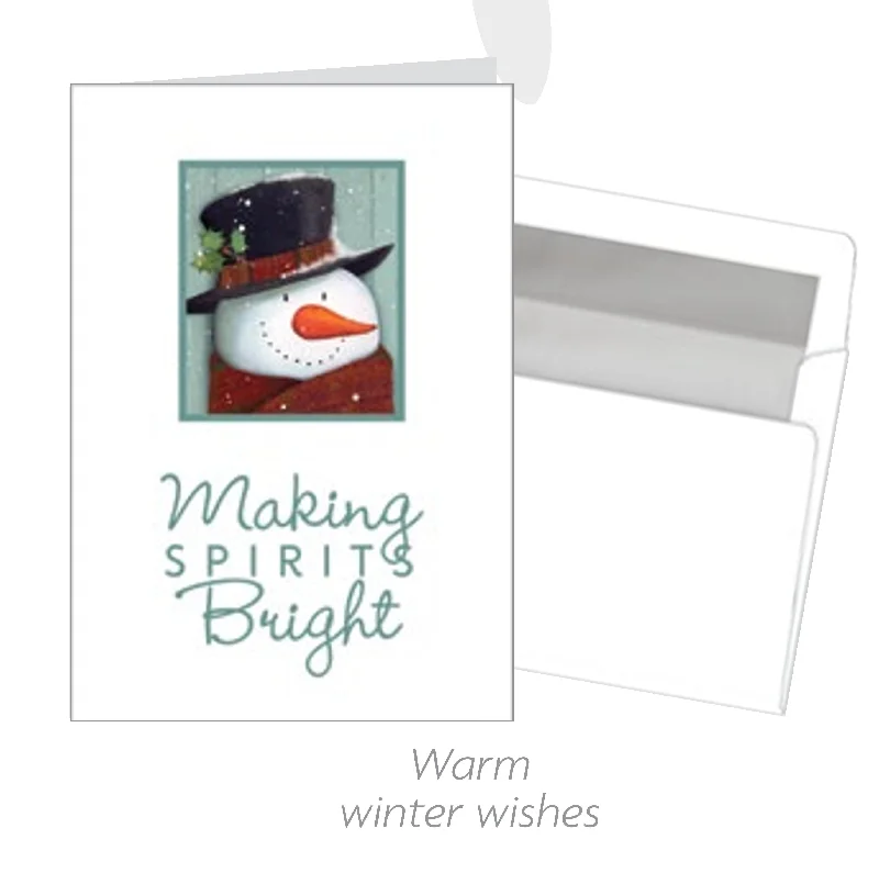 Luxury 18 Count Card Set - Making Spirits Bright