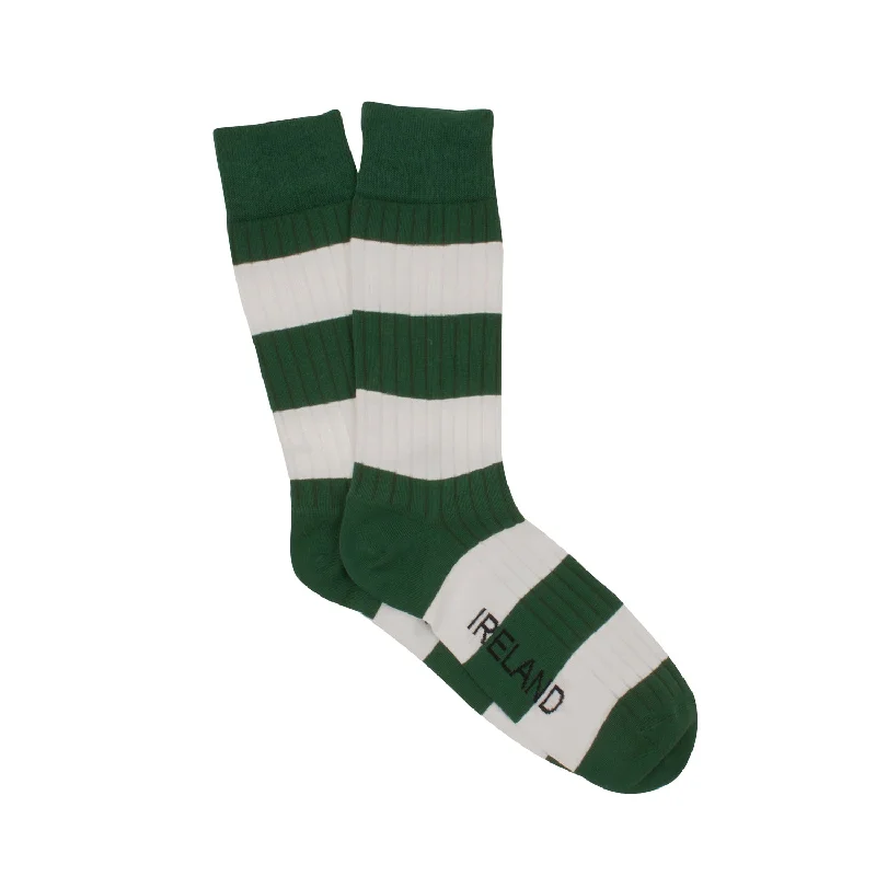 Men's Irish Striped Cotton Socks