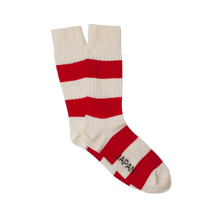 Men's Japan Striped Cotton Socks