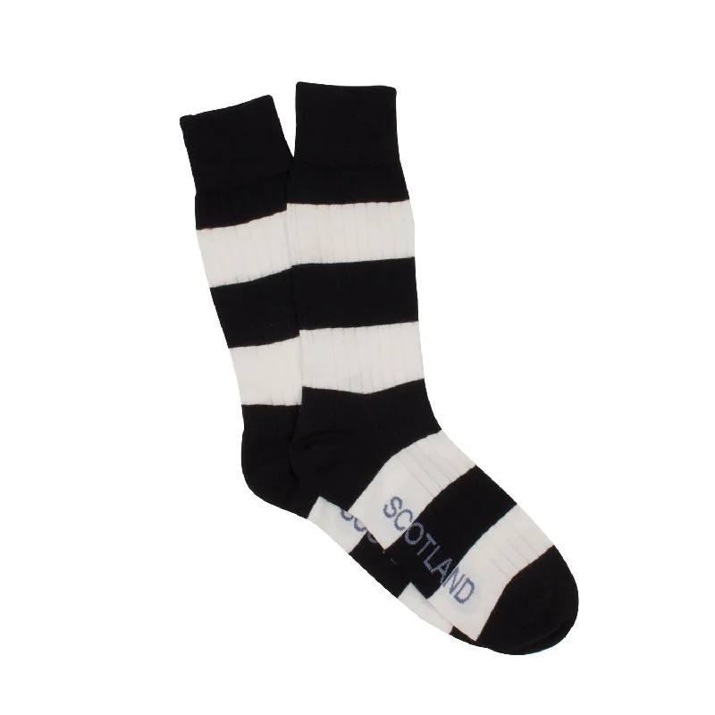 Men's Scotland Striped Cotton Socks