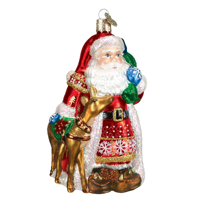 Nordic Santa Ornament - Old World Christmas