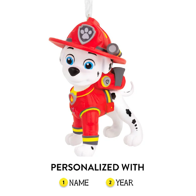 Personalized Paw Patrol™ Marshall Ornament