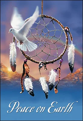 Peace on Earth Dreamcatcher Boxed Christmas Cards