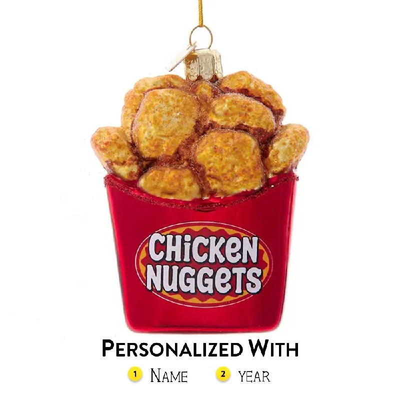 Personalized Chicken Nuggets Ornament