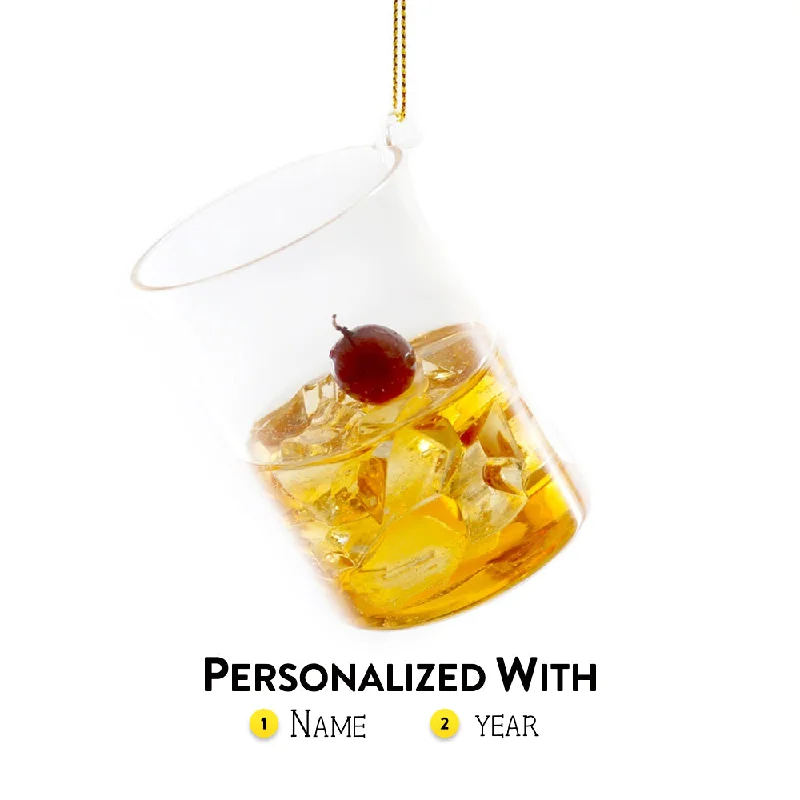 Personalized Christmas Cocktail Ornament