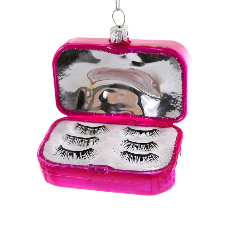 Fake Eyelashes Ornament