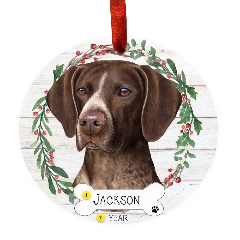 Personalized German Shorthaired Pointer Ornament