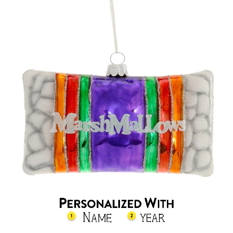 Personalized Marshmallow Ornament