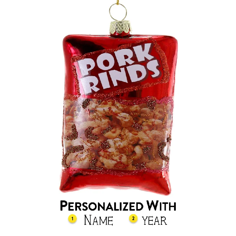 Personalized Pork Rinds Ornament