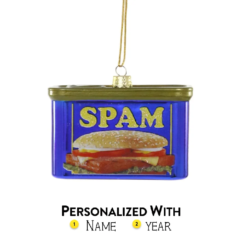 Personalized Spam Ornament