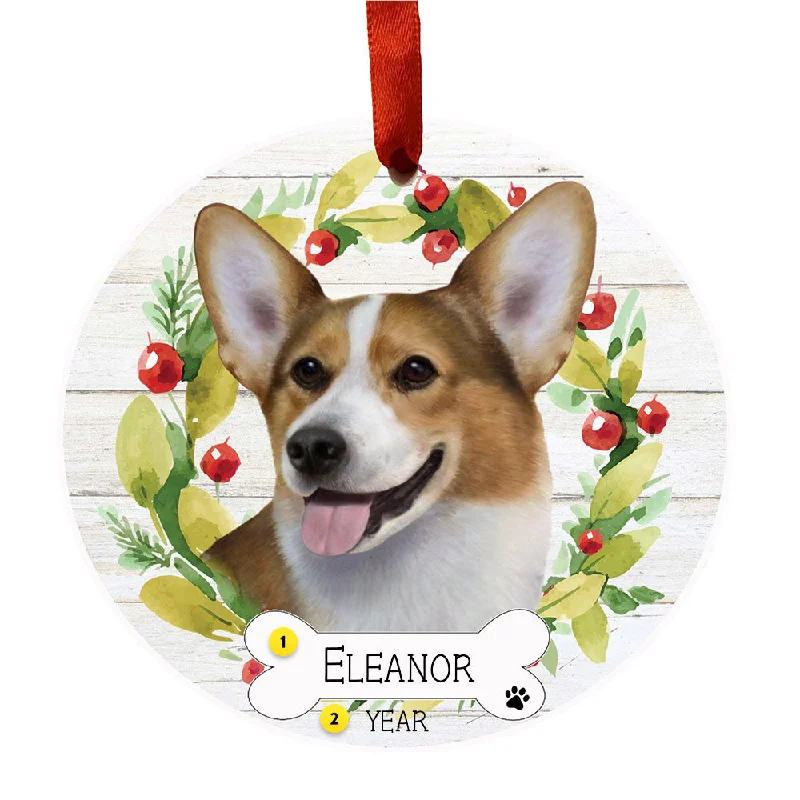 Personalized Welsh Corgi Ornament