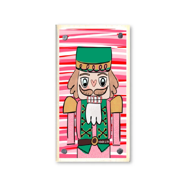 Pink Candy Nutcracker Happy Block