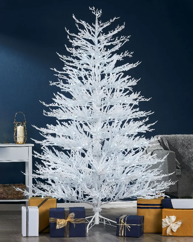 Pre-Lit Arctic Ice Twig Christmas Tree, 6 ft