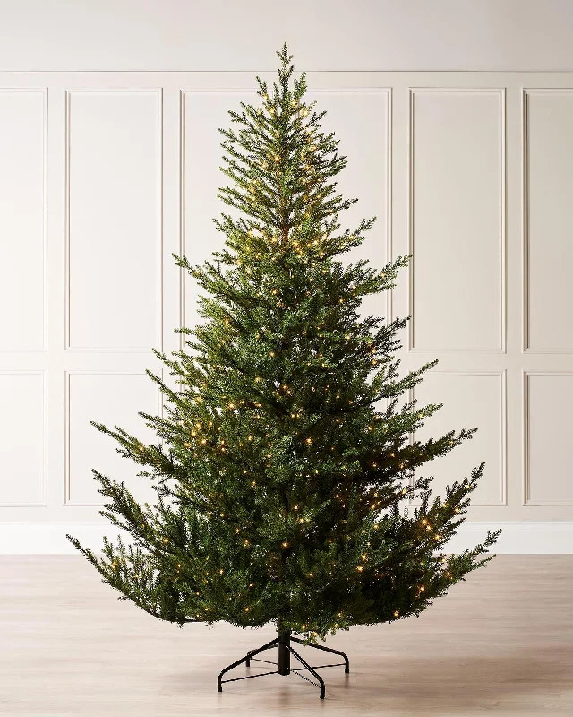 Pre-Lit Douglas Fir Christmas Tree, 9 ft