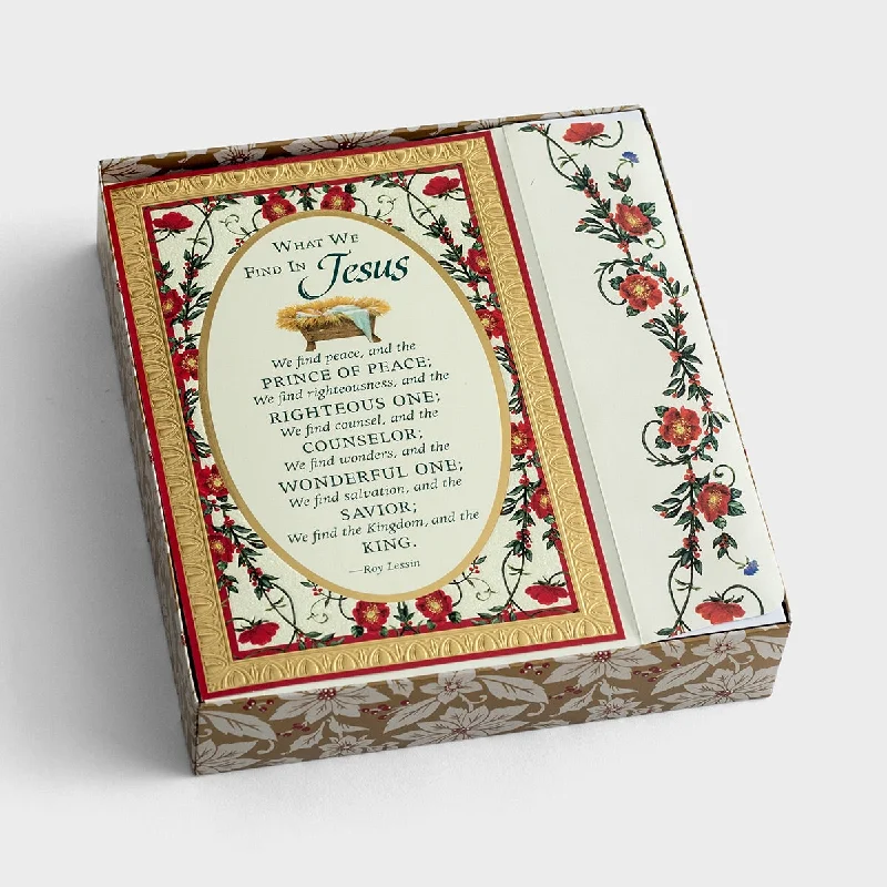 Prince of Peace, Righteous One - 18 Premium Christmas Boxed Cards