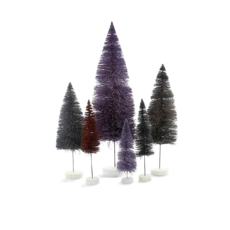 Purple Rainbow Trees (Set of 6)