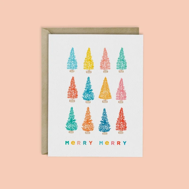 Rainbow Holiday Card