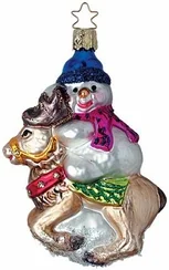 Reindeer Games Ornament by Inge Glas of Germany