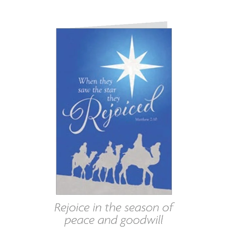 Message of Faith 20 Count Card Set - They Rejoiced