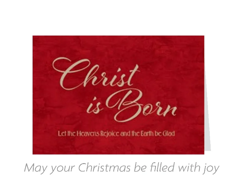 Message of Faith 20 Count Card Set - Christ Is Born