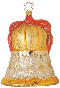 Royal Bell of Christmas Ornament by Inge Glas of Germany