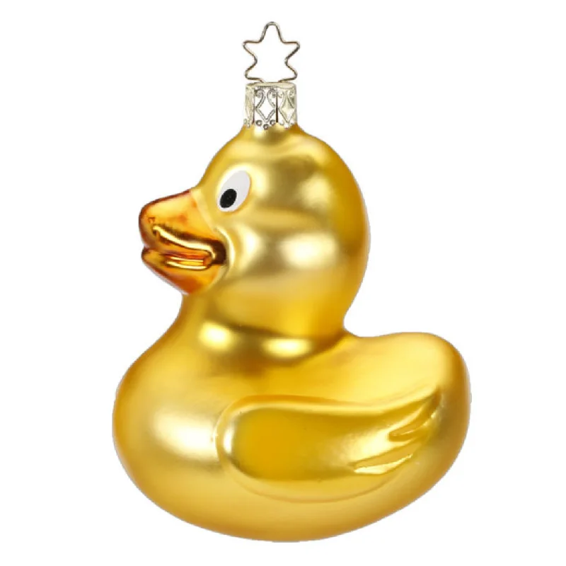 Rubber Duck Ornament by Inge Glas of Germany