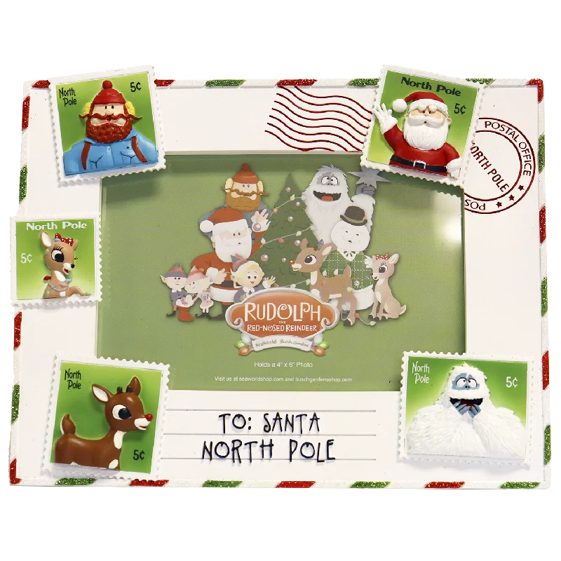 Rudolph The Red-Nosed Reindeer® Post Stamp 4x6 Frame