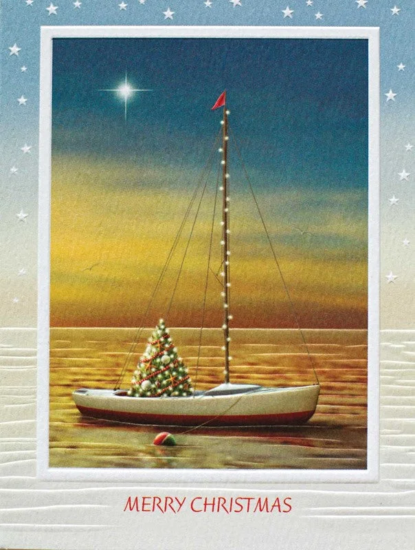 Sail Away Petite Boxed Cards