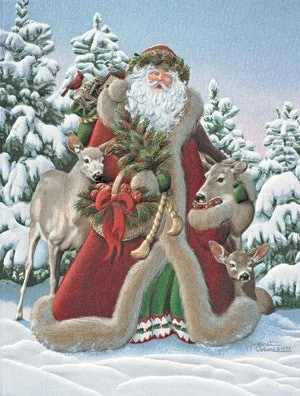 Saint Nick Petite Boxed Cards