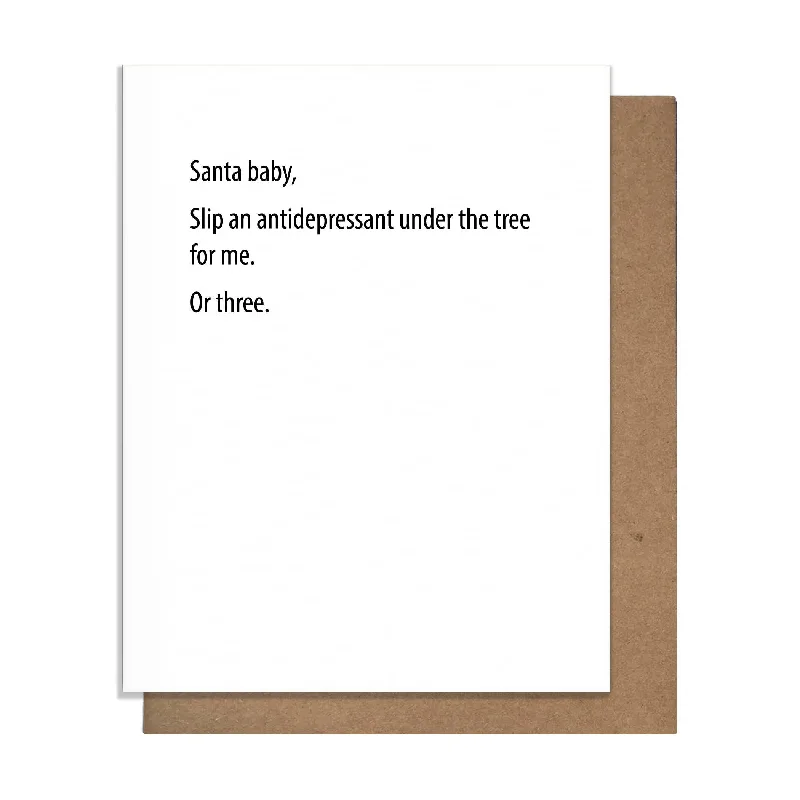 Santa Baby Card