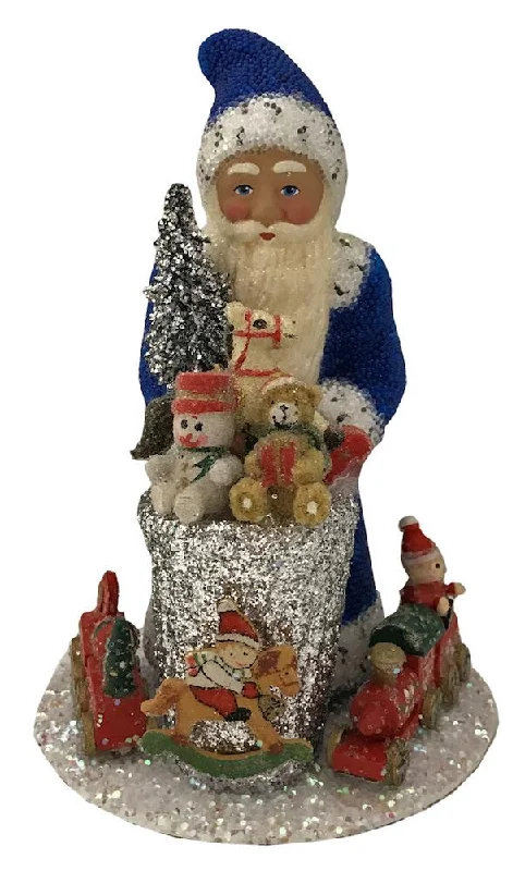 Santa blue beaded, Herminedge by Ino Schaller