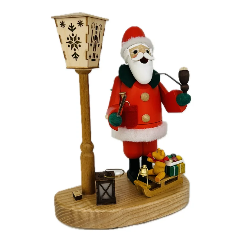 Santa with Lantern Smoker by Richard Glasser GmbH