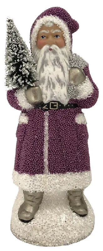 Santa lavender beaded by Ino Schaller