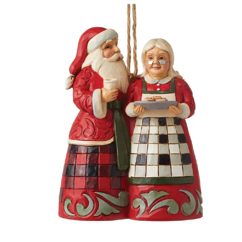 Santa & Mrs. Claus Ornament - Jim Shore