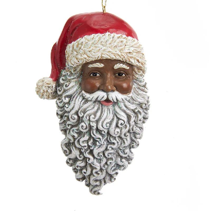 Santa Ornament -African American