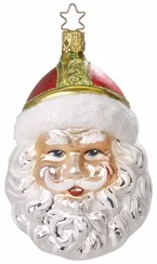 Santa Claus Ornament by Inge Glas of Germany