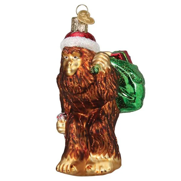 Santa Sasquatch Ornament - Old World Christmas