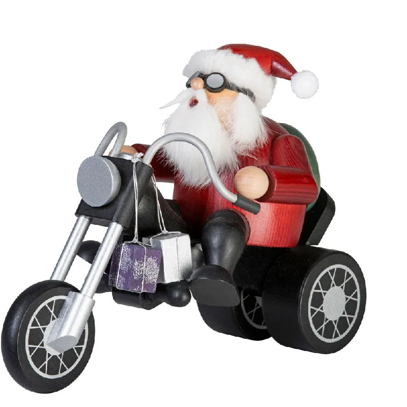 Santa on Trike Incense Smoker by KWO