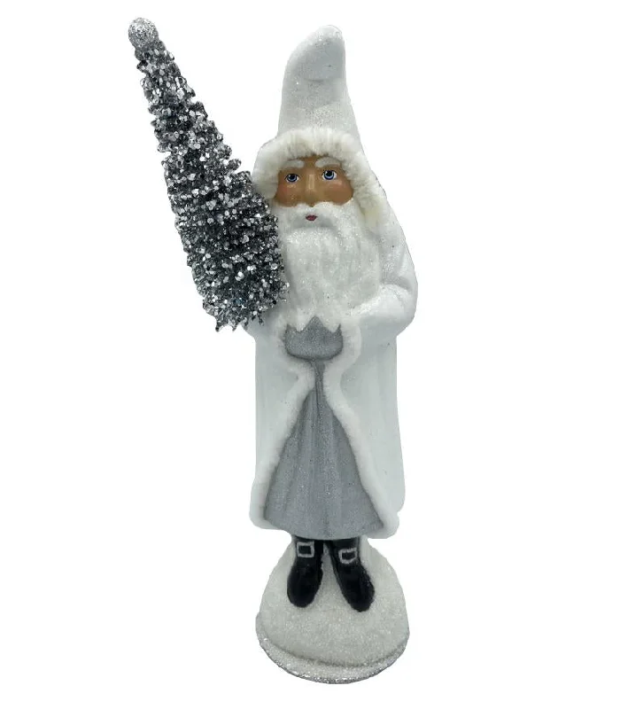 Santa, White, Silver underCoat by Ino Schaller