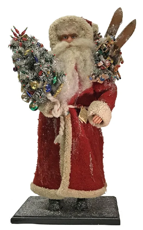 Santa XL with felt clothes by Ino Schaller