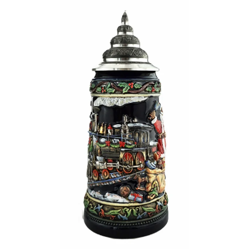 Santa's Train Stein by King Werk GmbH and Co