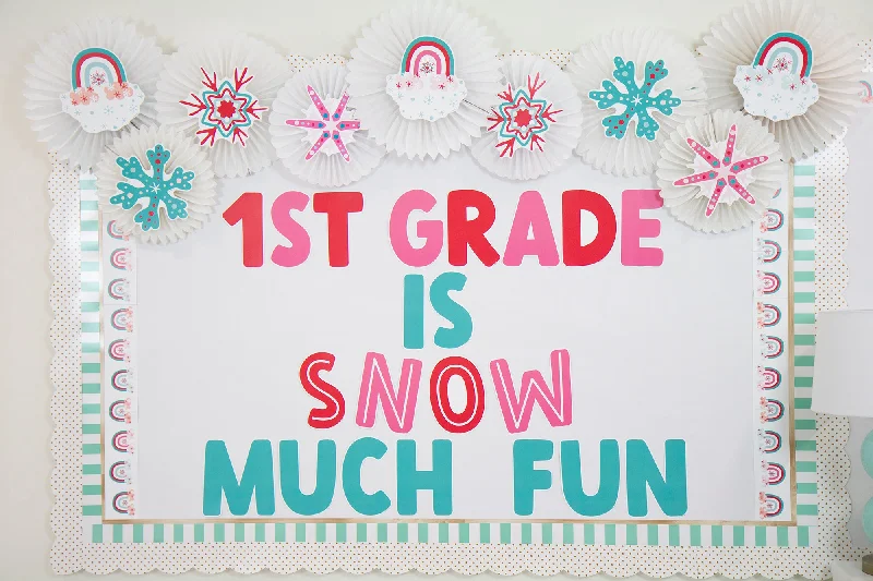 Snow Much Fun | Classroom Door Decorations | Winter | Schoolgirl Style