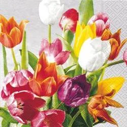 Selection of Tulips Paper Luncheon Napkins by Paper and Design GmbH