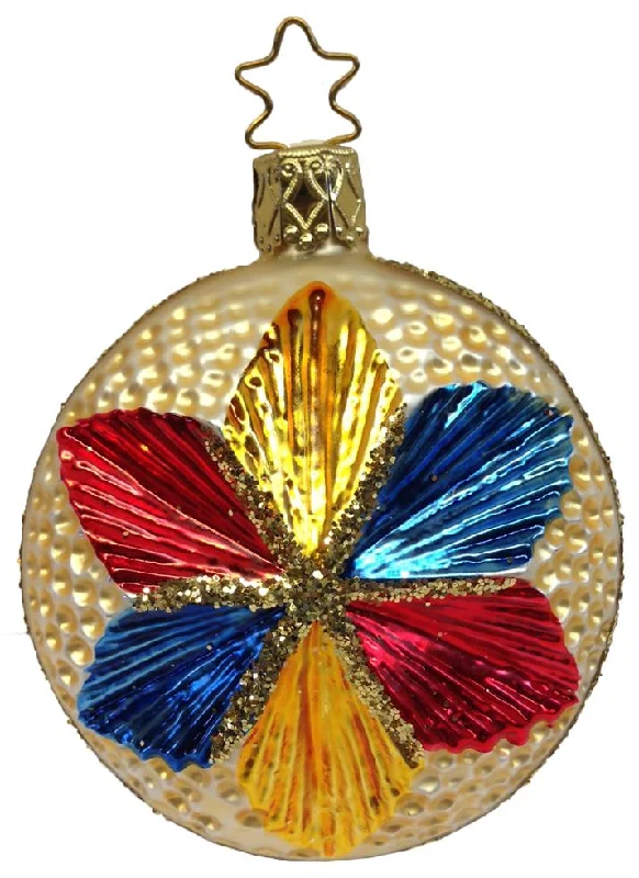 Shimmering Star Ornament by Inge Glas of Germany